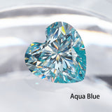 Moissanite Loose Stone Heart Cut D Color with GRA Certificate Beads for DIY Jewelry Making Wholesale Top Quality No Fade Beads