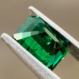 Loose Multi-Size Emerald-Shaped Zambian Emeralds Are Hypoallergenic Providing Excellent Raw Materials For Designing DIY Christmas Gift Hair Accessories
