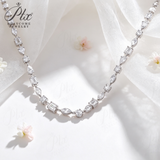 Lab Grown Diamond Necklace Super Sparkling New Design 10K White Gold D VVS IGI‑Certified Unique Design Thick Chain Necklace for Women Factory Direct Sale Ideal Gift for Gifting