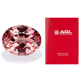 0.3-7CT Oval Shape Lab-Grown Padparadscha Loose Stones - Wonderful Anniversary Gift Option