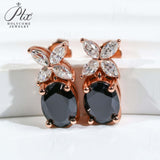 Moissanite Earrings Emerald/Ruby/Sapphire Styles 925 Silver Gift-Ready Hypoallergenic Fade-Resistant Factory-Direct Women Only