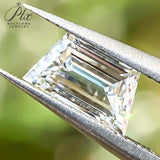Lab Grown Diamond Trapeze Shape 1.04CT VS1 IGI Certificate White Top Gemstone CVD HPHT DIY Material Jewelry Rings Women Charms