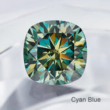 Moissanite Stone Wholesale D Color Cushion Cut 0.5CT-10CT Moissanite Loose Stone Gemstone for Jewelry Making with GRA Report