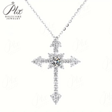 Moissanite Necklace Multiple Styles Available 925 Silver Material High-Quality Sparkling Jewelry Suitable for Banquet Occasions