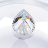 Multicolor Pear Shape Moissanite Diamond Wholesale Loose Stones Lab Grown for Gemstone Charms Engagement Jewelry GRA Certificate