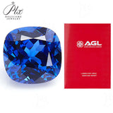 Multi-Size Loose Cushion Lab-Grown Sapphires – Anti-Allergy Options For DIY Jewelry Making Supplies