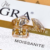 Loose Moissanite Stone 1 Carat Size 5x7mm Lab Grwon Diamond Brilliant Radiant Cut D Color  charms for jewelry making