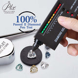 Lab Grown Loose Moissanite Diamond Wholesale Multicolor Trillion Shape VVS1 Clarity for Gemstone Making GRA Certificate Beads