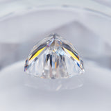 Lab Grown Loose Moissanite Diamond Wholesale Multicolor Trillion Shape VVS1 Clarity for Gemstone Making GRA Certificate Beads