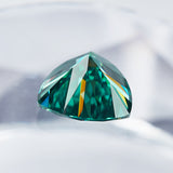 Lab Grown Loose Moissanite Diamond Wholesale Multicolor Trillion Shape VVS1 Clarity for Gemstone Making GRA Certificate Beads