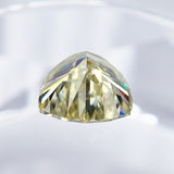 Lab Grown Loose Moissanite Diamond Wholesale Multicolor Trillion Shape VVS1 Clarity for Gemstone Making GRA Certificate Beads