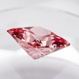 0.9-6.5ct Princess Cut Lab-Grown Padparadscha Loose Stones - Charming Anniversary Gift Selection