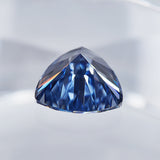 Lab Grown Loose Moissanite Diamond Wholesale Multicolor Trillion Shape VVS1 Clarity for Gemstone Making GRA Certificate Beads