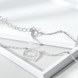 1-3CT Moissanite Necklaces Pendant Women Girls Birthday&Christmas Gift Chain Jewelry 925 Sterling Silver GRA