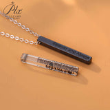 Moissanite Cubic Pendant Necklace VVS1 D Color 35mm  for Women Man S925 Sterling Silver Luxury for Lady GRA Gift Jewelry Custom