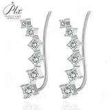 Exquisite Lab Grown Diamond Earrings New Arrival Design 10K/14K/18K Solid White Gold DEF VVS Minimalist Stud Earrings for Women Hypoallergenic for Daily Wear Factory Direct Supply