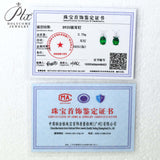 Moissanite Earrings Emerald/Ruby/Sapphire Styles 925 Silver Gift-Ready Hypoallergenic Fade-Resistant Factory-Direct Women Only