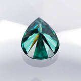 Multicolor Pear Shape Moissanite Diamond Wholesale Loose Stones Lab Grown for Gemstone Charms Engagement Jewelry GRA Certificate