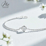 Luxury Moissanite Bracelet Assorted Cuts Round Pear Oval Heart Emerald Radiant Bright Shine Women Fashion Jewelry Premium Gift