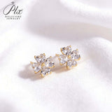 2.4ct Heart Cut Moissanite Earrings White Gold Yellow Gold Romantic Fine Jewelry Gift for Her Valentine Wedding Anniversary