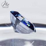 Luxury Multicolor Moissanite Gemstones  Asscher Cut Loose Diamonds  Perfect for Rings Earrings & Pendant Making