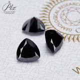 Lab Grown Loose Moissanite Diamond Wholesale Multicolor Trillion Shape VVS1 Clarity for Gemstone Making GRA Certificate Beads