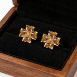 2.4ct Heart Cut Moissanite Earrings White Gold Yellow Gold Romantic Fine Jewelry Gift for Her Valentine Wedding Anniversary