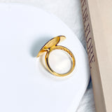 Custom Ring Available in S925/18K Gold Set with Diamond Designed Exclusively for Women Suitable As A Commemorative Gift Unique