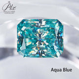 Loose Moissanite Stone 1 Carat Size 5x7mm Lab Grwon Diamond Brilliant Radiant Cut D Color  charms for jewelry making