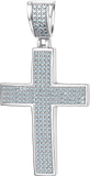 Dazzling Moissanite Hip-hop Cross Necklace - Hypoallergenic Choice for Easter Gifting to Family For Both Men and Women
