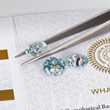 Sparkling Multicolor Moissanite Oval Cut 8Hearts 8Arrows Brilliant Facets Exquisite Loose Gemstones for Jewelry Crafting