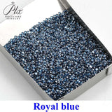 [ Big Factory ] Wholesale 1ct Loose Moissanites Stone Small Size 0.7mm~3.0mm D Color VVS1 Lab Grown Black Moissanite Diamonds