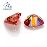 Multicolor Heart Cut Moissanite - Garnet Red Light Purple Sakura Pink Plated Iridescent Gem for Anniversary Jewelry