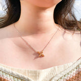 925 Sterling Silver D Color VVS1 Moissanite Four-leaf clover Necklace Daily Wear Gift-Giving