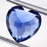 0.34-7.85ct Anti-Allergy Multi-Size Loose Heart Lab-Grown Sapphires Essential Materials For DIY Jewelry Crafting