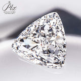 Trillion Shape 1.09/1.10/2.01/2.02ct VS1/VVS2 White Lab Grown Diamond Gemstone IGI Certificate CVD HPHT Material Jewelry Rings