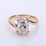 5ct Rings Moissanite Diamond S925/10K/14K/18K Proposal Forever Exquisite Band Premium Gift Hypoallergenic High Quality Jewelry