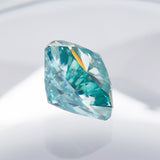 Lab Grown Loose Moissanite Diamond Wholesale Multicolor Trillion Shape VVS1 Clarity for Gemstone Making GRA Certificate Beads