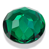 Loose Multi-Size Round Zambian Emeralds Can Be Used As Raw Materials For DIY Jewelry Rings Necklaces Earrings Etc Hypoallergenic