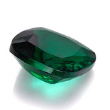Loose Multi-Size Cushion-Cut Zambian Emeralds Are Hypoallergenic So They Are Safe And Reliable Raw Materials For DIY Christmas Gift Rings