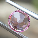 Gorgeous Small-Sized Round Lab-Grown Padparadscha Loose Stones - Perfect DIY Jewelry Supplies