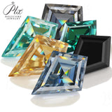 Wholesale Loose Moissanites Stones Kite Cut D Color VVS1 Gemstone Lab Grown Moissanite Diamonds  Jewelry Making Supplies