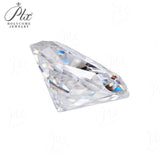Moissanite Stone Princess Heart Marquise Emerald Radiant Round Pear Oval Cushion Asscher Cut GRA Certificate 0.3ct-5ct
