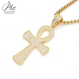 Hypoallergenic 925 Silver Moissanite Cross Necklace - Perfect Birthday Gift for Faithful Friends