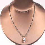 8-16 CT Custom Necklace Pear Cut Moissanite White 925 Sterling Silver Jewelry High-Quality Premium Christmas Gift Hypoallergenic