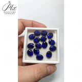 0.33-8.6ct Multi-Size Loose Oval Lab-Grown Sapphires Anti-Allergy & Durable Supplies For DIY Jewelry Projects