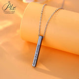 Moissanite Cubic Pendant Necklace VVS1 D Color 35mm  for Women Man S925 Sterling Silver Luxury for Lady GRA Gift Jewelry Custom
