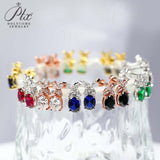 Moissanite Earrings Emerald/Ruby/Sapphire Styles 925 Silver Gift-Ready Hypoallergenic Fade-Resistant Factory-Direct Women Only