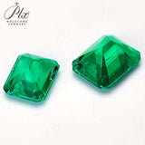 Bulk Wholesale Of Multi-Size Colombian Lab-Grown Emeralds Which Can Be Used As Jewelry Raw Materials And Given To Lovers