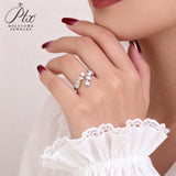 Diamond Ring Various Shapes18K 14K 10K Gold Band Engagement Wedding Band jewelry for Men Women No Fade Hypoallergenic Charm